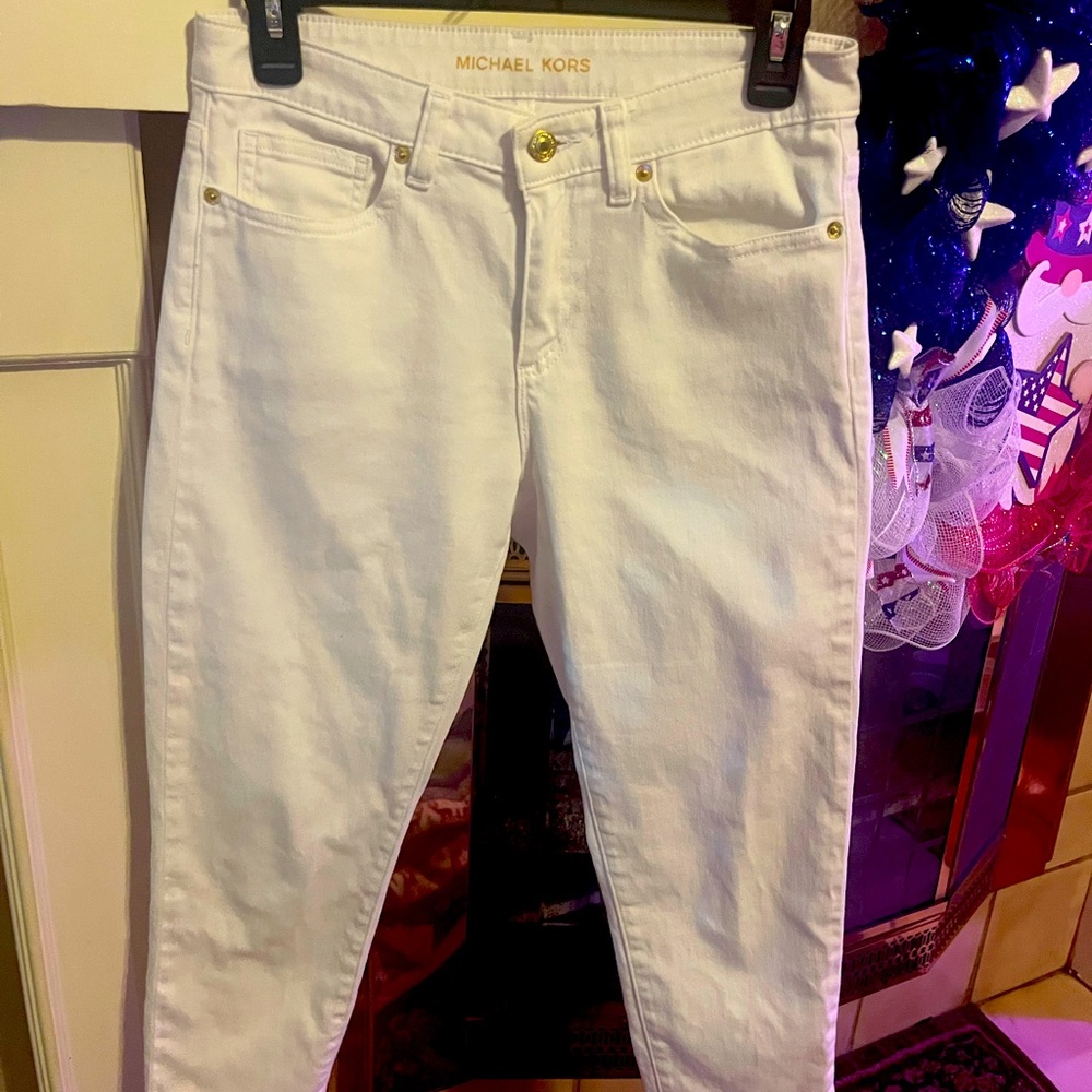 Michael Kors Women's White Jeans